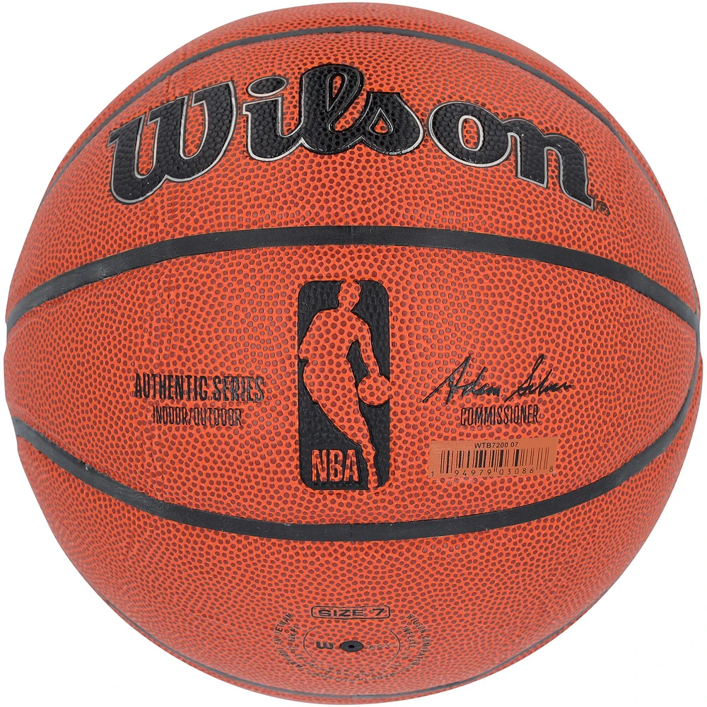 Karl-Anthony Towns New York Knicks Autographed Wilson Authentic Series Indoor/Outdoor Basketball