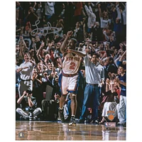 Photographie de célébration autographiée par Larry Johnson des New York Knicks, 16'' x 20''