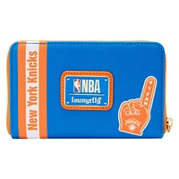 Portefeuille zippé Loungefly New York Knicks Patches