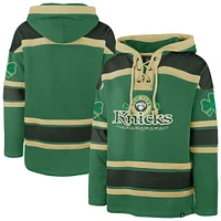 Sweat à capuche lacets McLucky Superior '47 Kelly Green New York Knicks pour homme