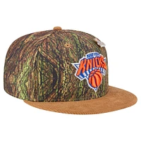 Men's New Era  Camo New York Knicks Victory Grove Forest Sneaker Pin 9FIFTY Snapback Hat