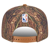 Men's New Era  Camo New York Knicks Victory Grove Forest Sneaker Pin 9FIFTY Snapback Hat