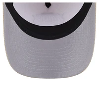 Casquette ajustable 9FORTY en tissu tissé par injection New Era pour homme, couleur tan, New York Knicks