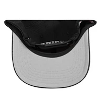 Men's Pro Standard  Cream/Black New York Knicks French Terry Snapback Hat