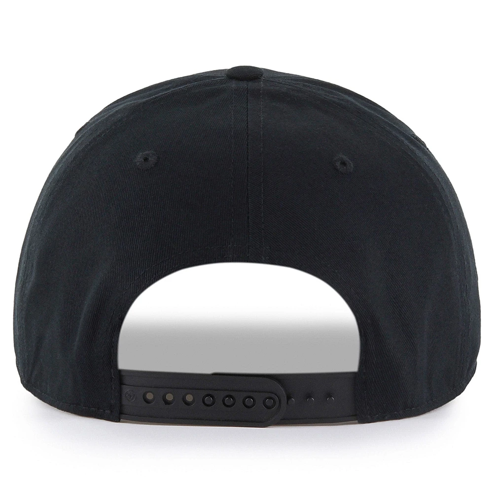 Men's '47 Black New York Knicks Champs Global Star Hitch Adjustable Hat