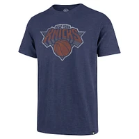 T-shirt Premium Grit Scrum '47 bleu des New York Knicks pour hommes