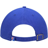 Casquette réglable '47 Blue New York Knicks Logo Clean Up pour homme