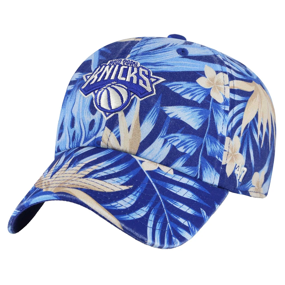 Casquette réglable '47 New York Knicks Tropicalia Floral Clean Up pour hommes