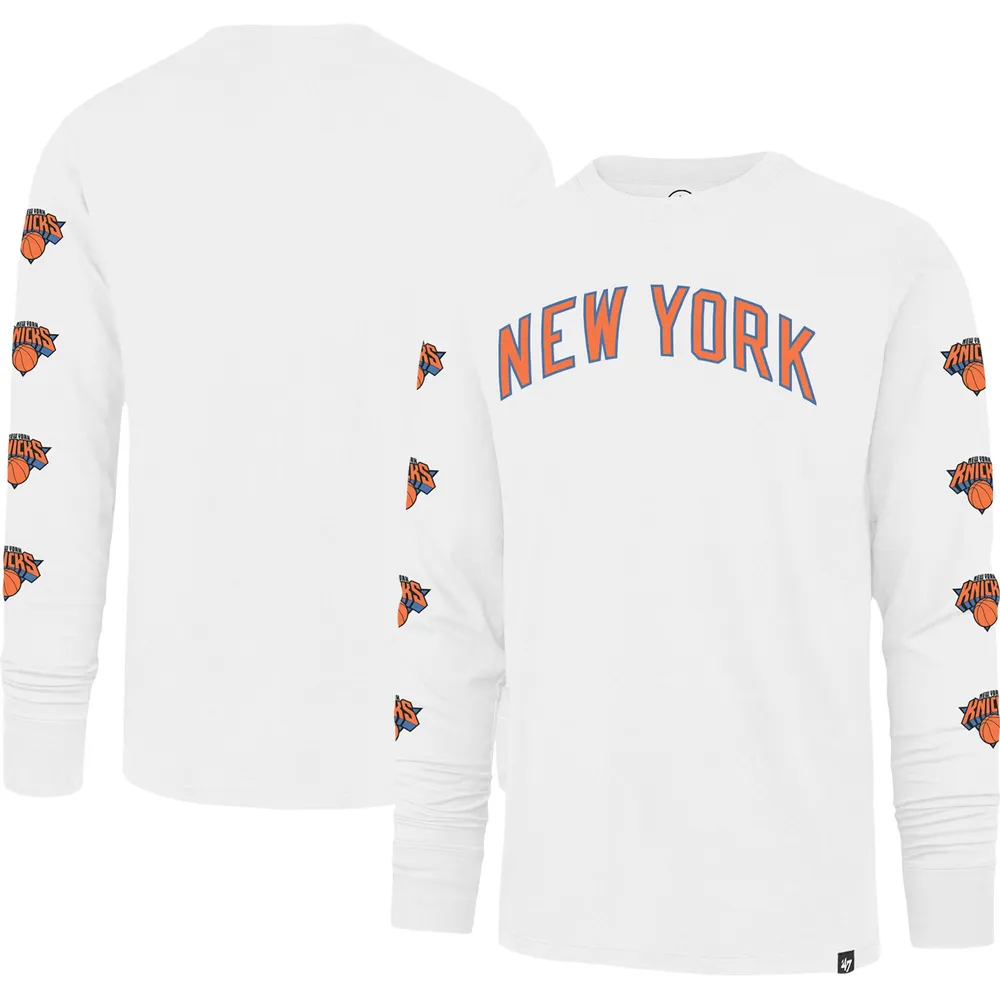 47 Women's 2022-23 City Edition New York Knicks Black Long Sleeve T-Shirt
