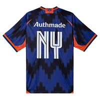 Men's Authmade x NBA Blue New York Knicks Soccer Kit Fashion Jersey