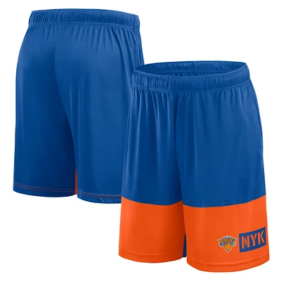 Short bleu pour homme des New York Knicks, le meilleur meilleurs