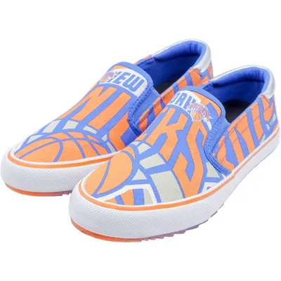 Lids New York Mets FOCO Women's Low Top Canvas Shoes - Cream