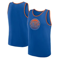 Débardeur bleu pour homme New York Knicks Unmatched Success