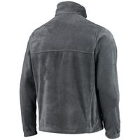 Men's Columbia New York Knicks Heathered Charcoal Flanker Full-Zip Jacket