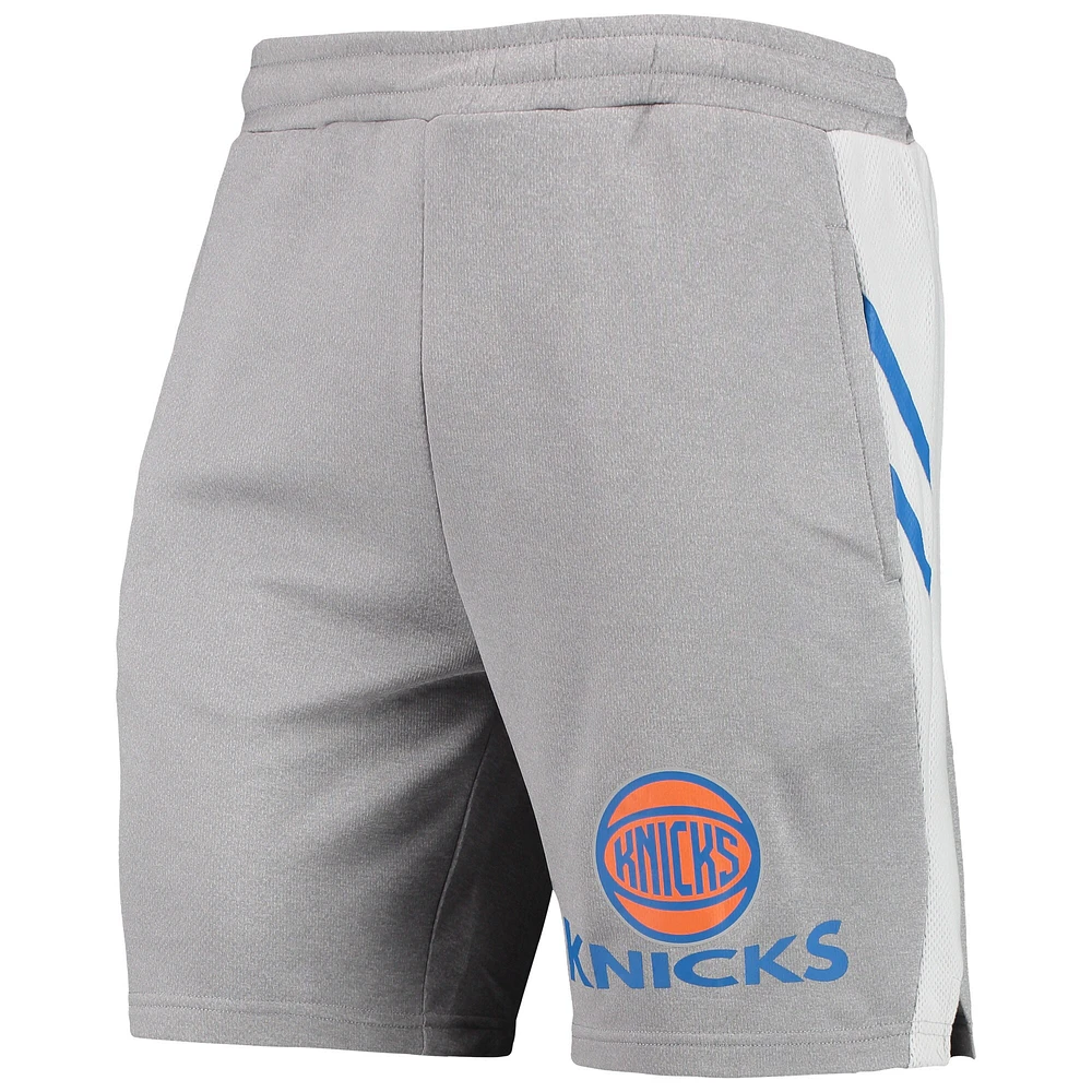 Concepts Sport New York Knicks Stature Short gris pour homme