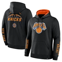 Men's Fanatics Black New York Knicks Legacy Guard Pullover Hoodie