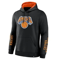 Men's Fanatics Black New York Knicks Legacy Guard Pullover Hoodie