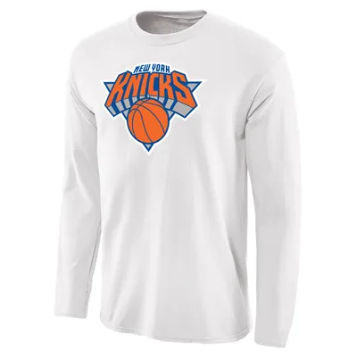 New York Knicks Fanatics Branded Primary Logo Long Sleeve T-Shirt