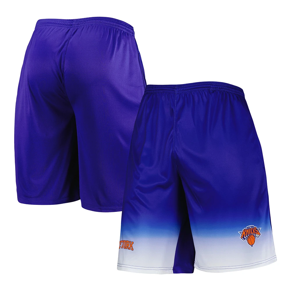 Short Fadeaway Fanatics Royal New York Knicks pour hommes