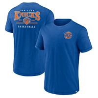 Men's Fanatics  Royal New York Knicks Slub Team T-Shirt