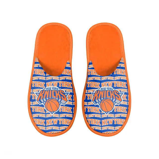 Lids New York Giants FOCO Women's Big Logo Scuff Slippers