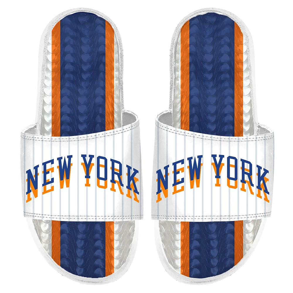 Men's ISlide New York Knicks 2024/25 City Edition Gel Slide Sandals