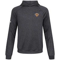 Sweat à capuche Challenger noir Levelwear pour homme des New York Knicks