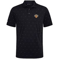 Men's Levelwear Black New York Knicks Vision Polo