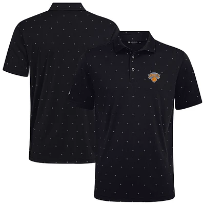 Men's Levelwear Black New York Knicks Vision Polo