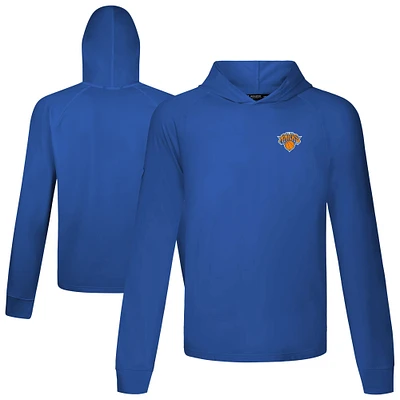 Men's Levelwear Royal New York Knicks Dimension R Pullover Hoodie