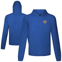 Men's Levelwear Royal New York Knicks Dimension R Pullover Hoodie