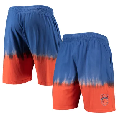 New York Knicks Mitchell & Ness Hardwood Classic Authentic Shorts - Blue/Orange