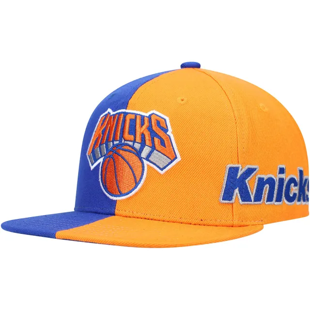 Men's Mitchell & Ness Royal Golden State Warriors Team Ground Snapback Hat