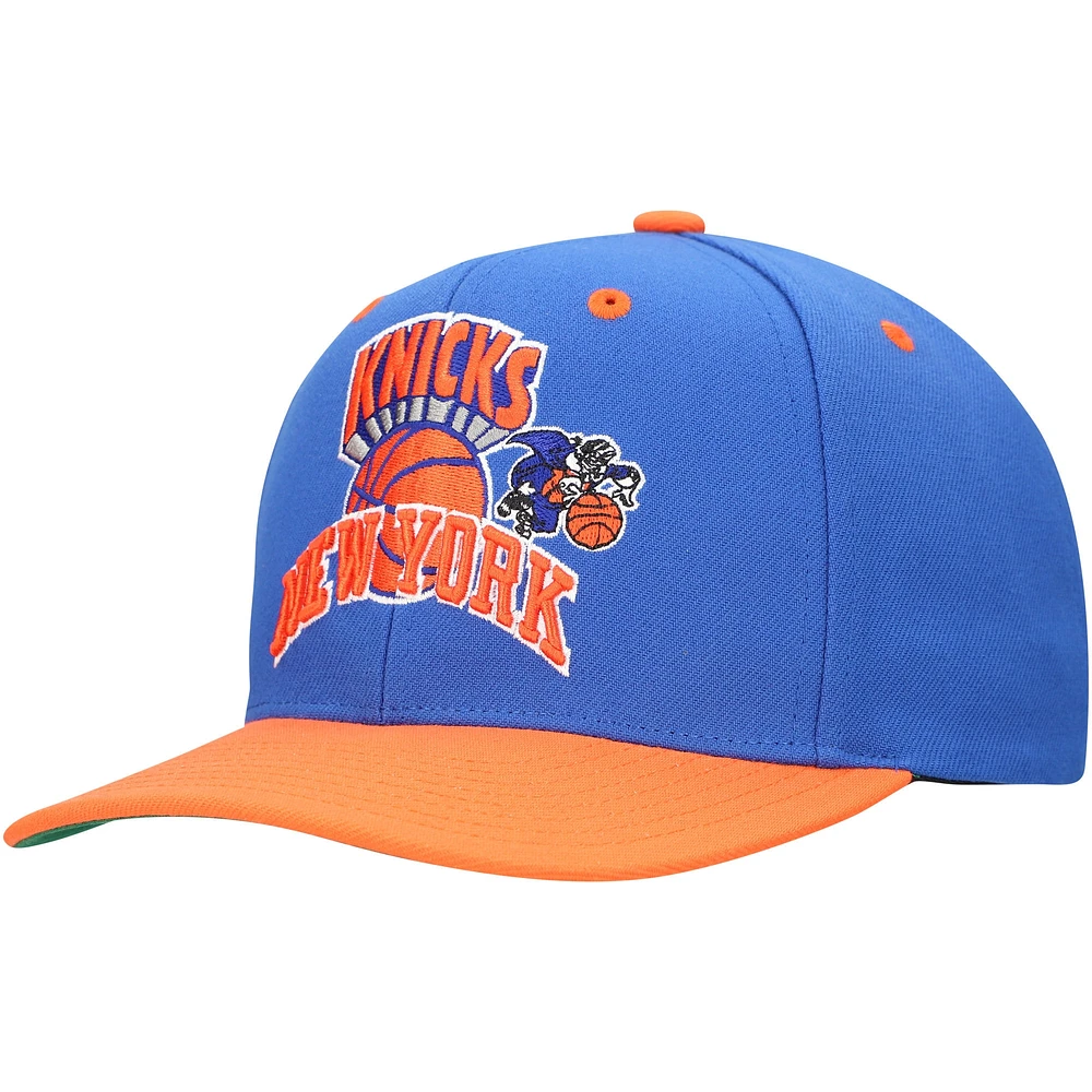 Casquette Snapback New York Knicks All In 2.0 Pro Crown Mitchell & Ness pour hommes