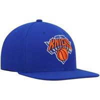 Casquette New York Knicks Ground 2.0 Snapback Mitchell & Ness pour homme, bleu