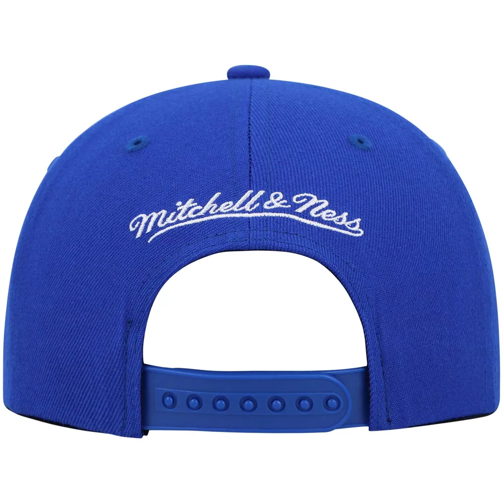 Casquette New York Knicks Ground 2.0 Snapback Mitchell & Ness pour homme, bleu