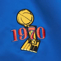 Veste en satin léger à boutons-pression Hardwood Classics Team OG 3.0 des New York Knicks Mitchell & Ness pour homme