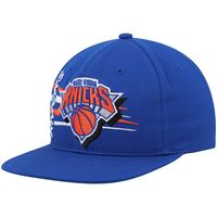 Men's Mitchell & Ness Blue New York Knicks Retro Bolt Deadstock Snapback Hat