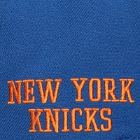 Men's Mitchell & Ness Blue New York Knicks Starlight Snapback Hat