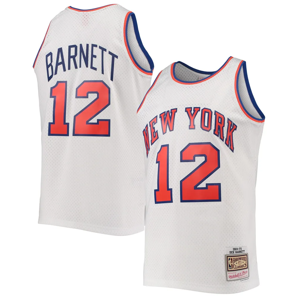 Mitchell & Ness Willis Reed New York Knicks White Hardwood Classics Swingman Jersey Size: Small