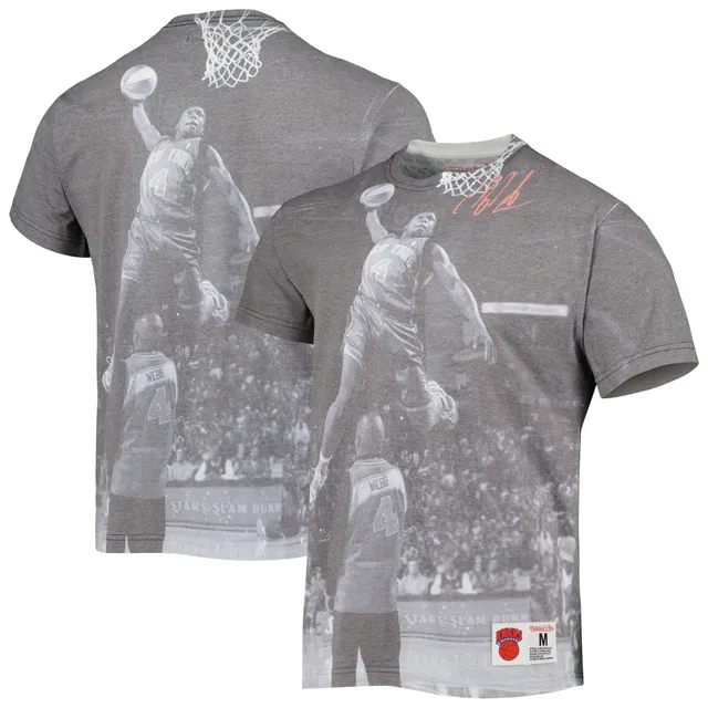 Lids Patrick Ewing New York Knicks Mitchell & Ness Player Burst T-Shirt -  White