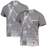 Men's Mitchell & Ness Nate Robinson Heather Gray New York Knicks Above The Rim T-Shirt