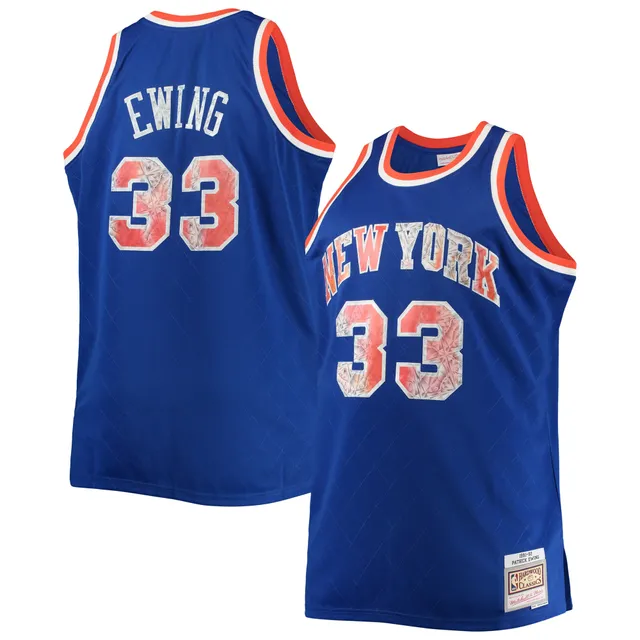 Lids New York Knicks Mitchell & Ness 1991 Hardwood Classics 75th  Anniversary Swingman Shorts - Blue