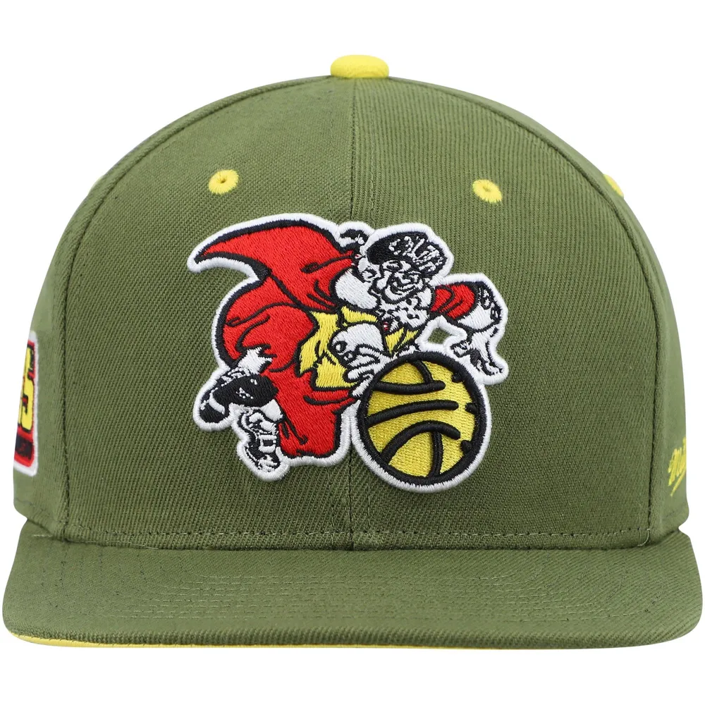 Casquette ajustée pour homme Mitchell & Ness x Lids Olive New York Knicks Dusty