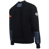 Sweat-shirt à capuche NBA x Two Hype pour homme, collection Culture & Hoops, noir, Premium, New York Knicks