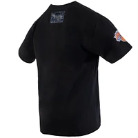 T-shirt noir de qualité supérieure pour homme NBA x Two Hype New York Knicks Collection Culture & Hoops