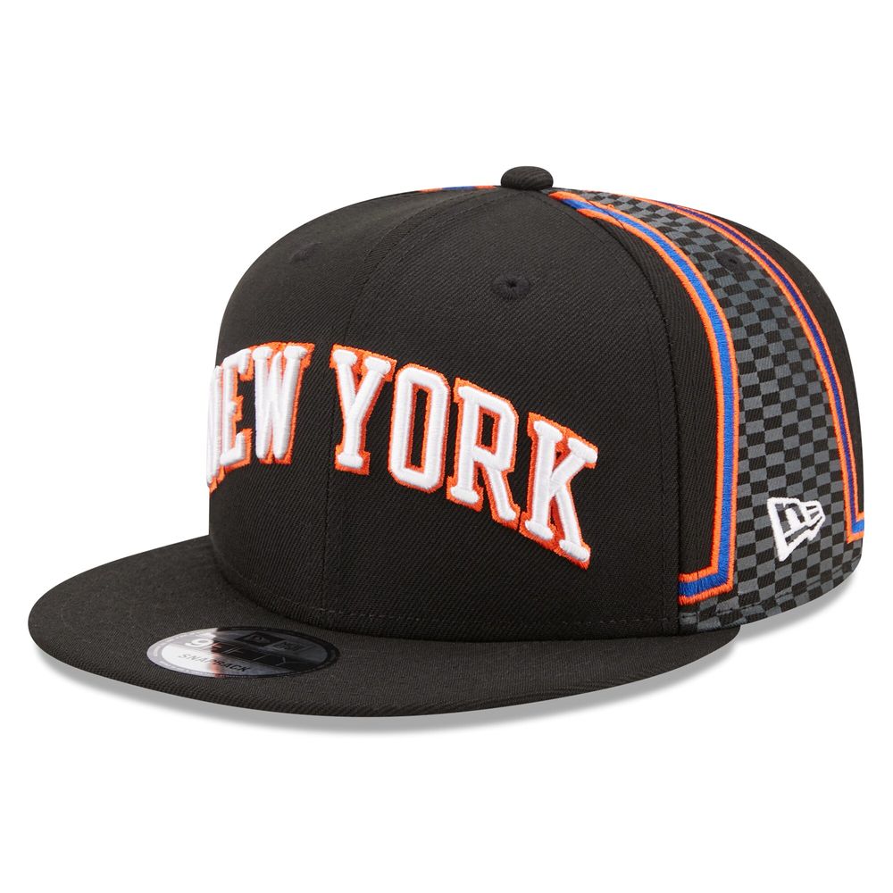 Men's New York Knicks New Era Black 2022/23 City Edition Elite Pack T-Shirt