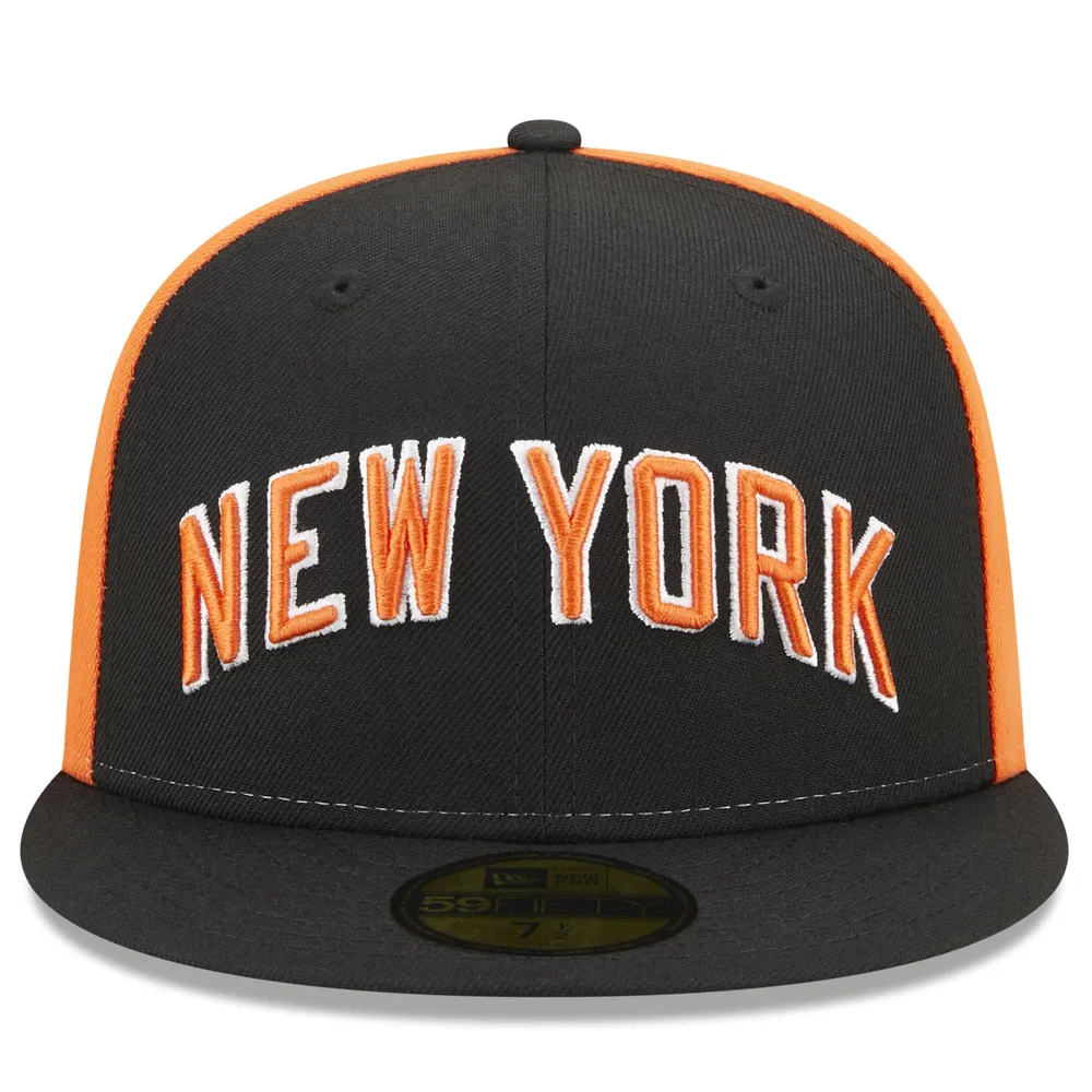 Men's New Era  Black York Knicks 2022/23 City Edition Official 59FIFTY Fitted Hat