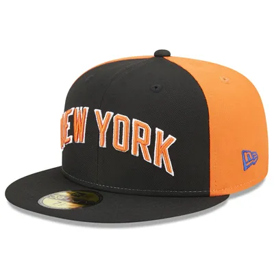 Men's New Era  Black York Knicks 2022/23 City Edition Official 59FIFTY Fitted Hat