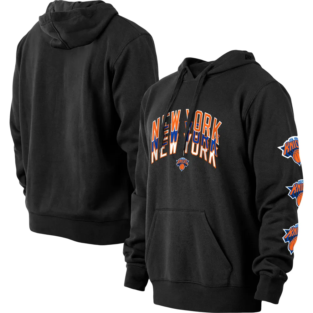 Nike Men's 2022-23 City Edition New York Knicks Black Essential Pullover Hoodie, Large